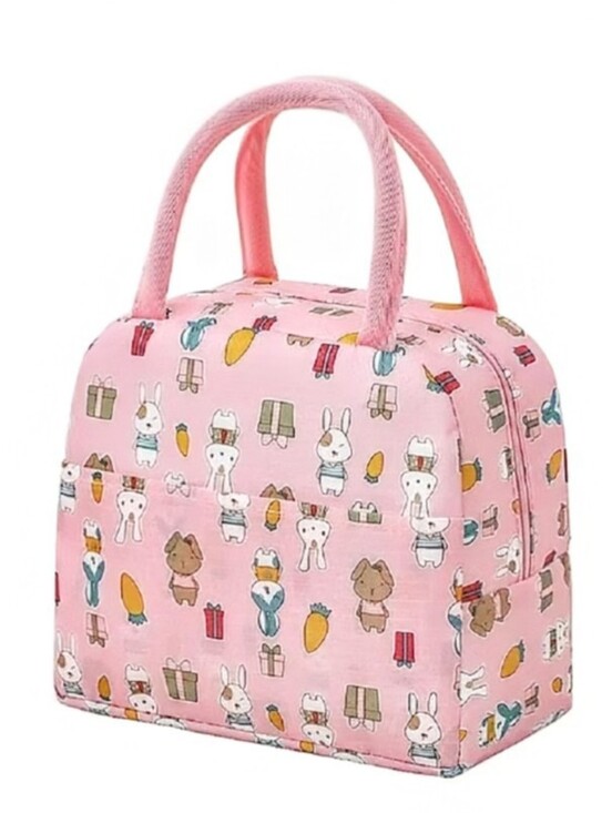 Unbranded Other - 😎🐰4 /$20 Insulated Baby Bottles Baby Food Lunch/Snack Tote Bunny Themed